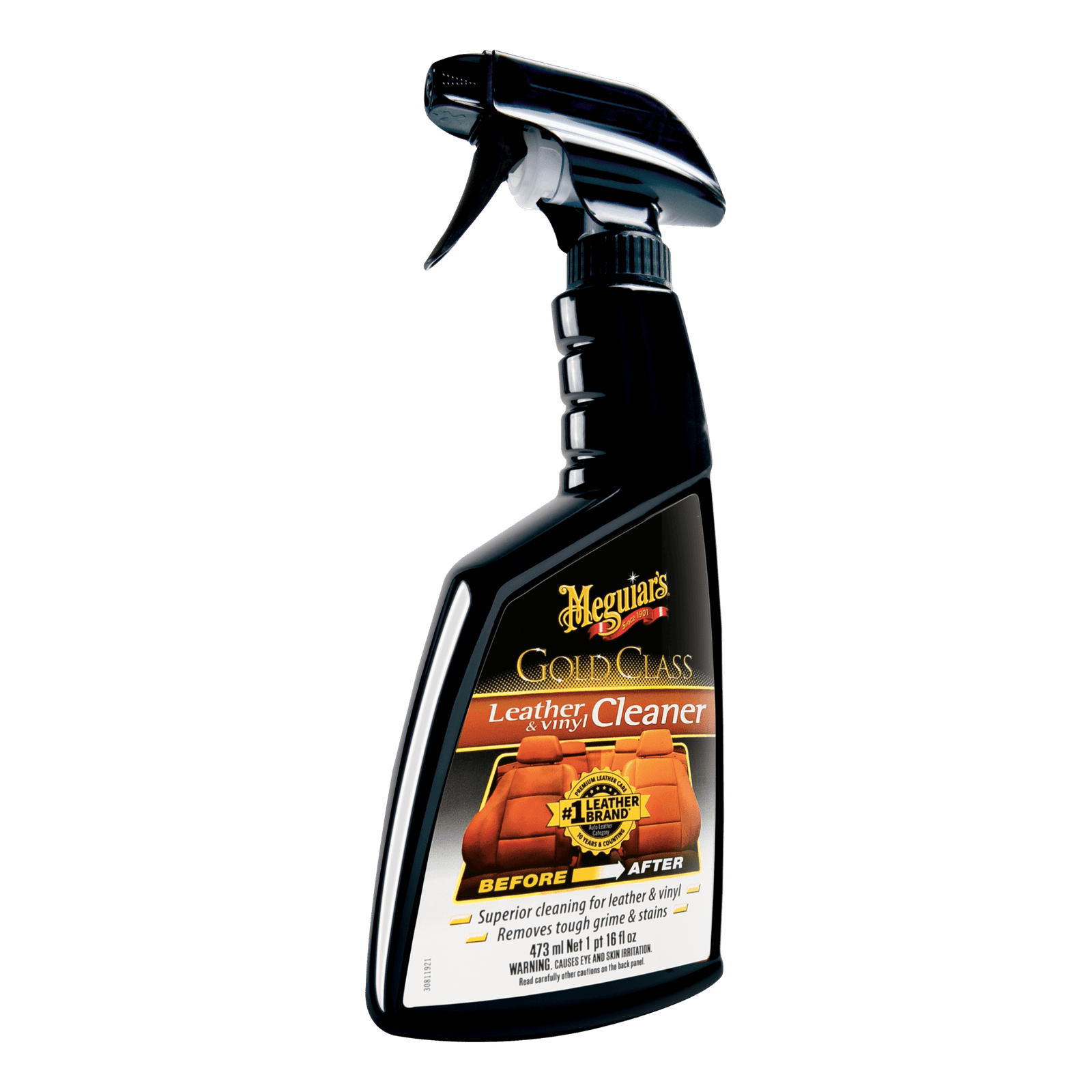 Meguiars Gold Class Leather & Vinyl Cleaner Spray 16 oz