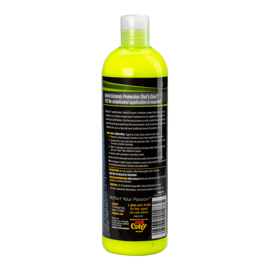 Meguiars Hybrid Ceramic Liquid Wax - Long-Lasting Ceramic Protection in an Easy to Use Wax-G200416, 16 oz - Image 6