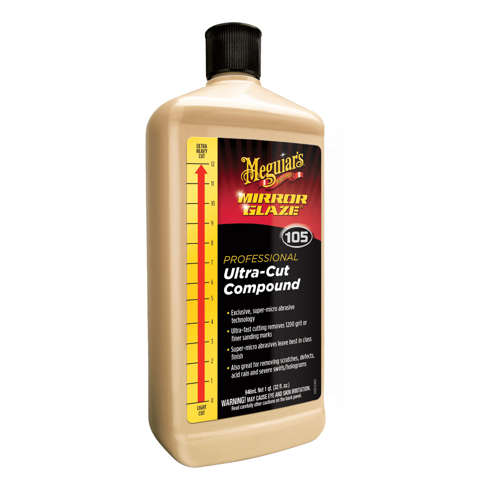 Meguiars Mirror Glaze Ultra-Cut Compound 946ml